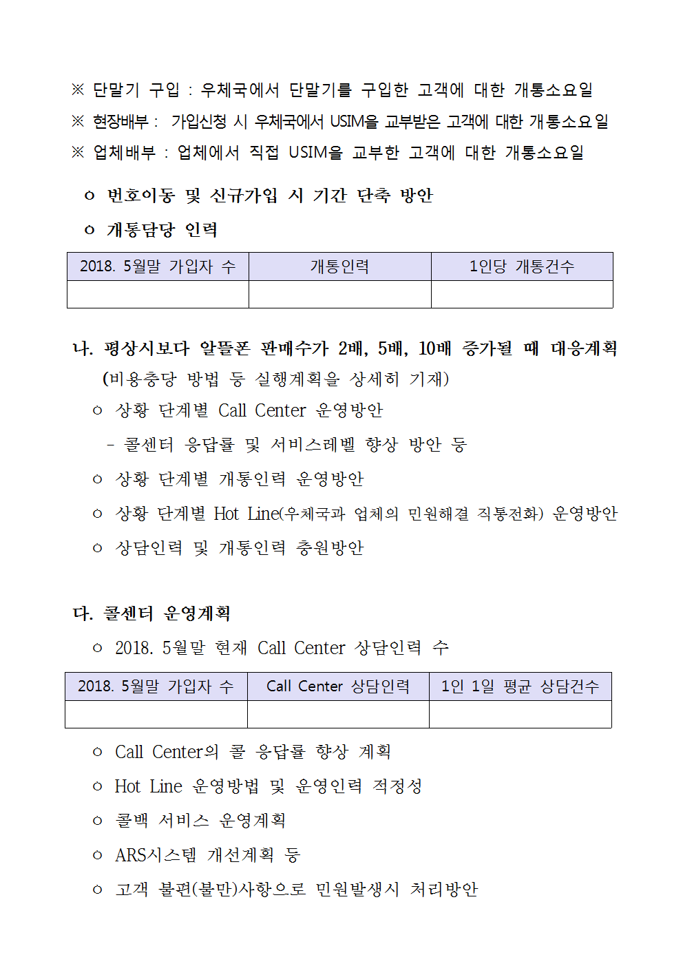 우정사업본부 공고 제2018-62호(2018년 우체국알뜰폰 위탁판매업체 선정계획)008.png