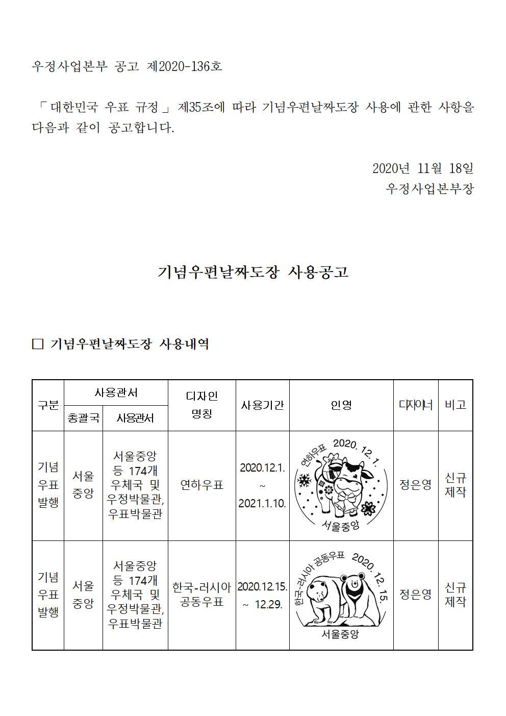 우정사업본부 공고 제2020-136호001.jpg