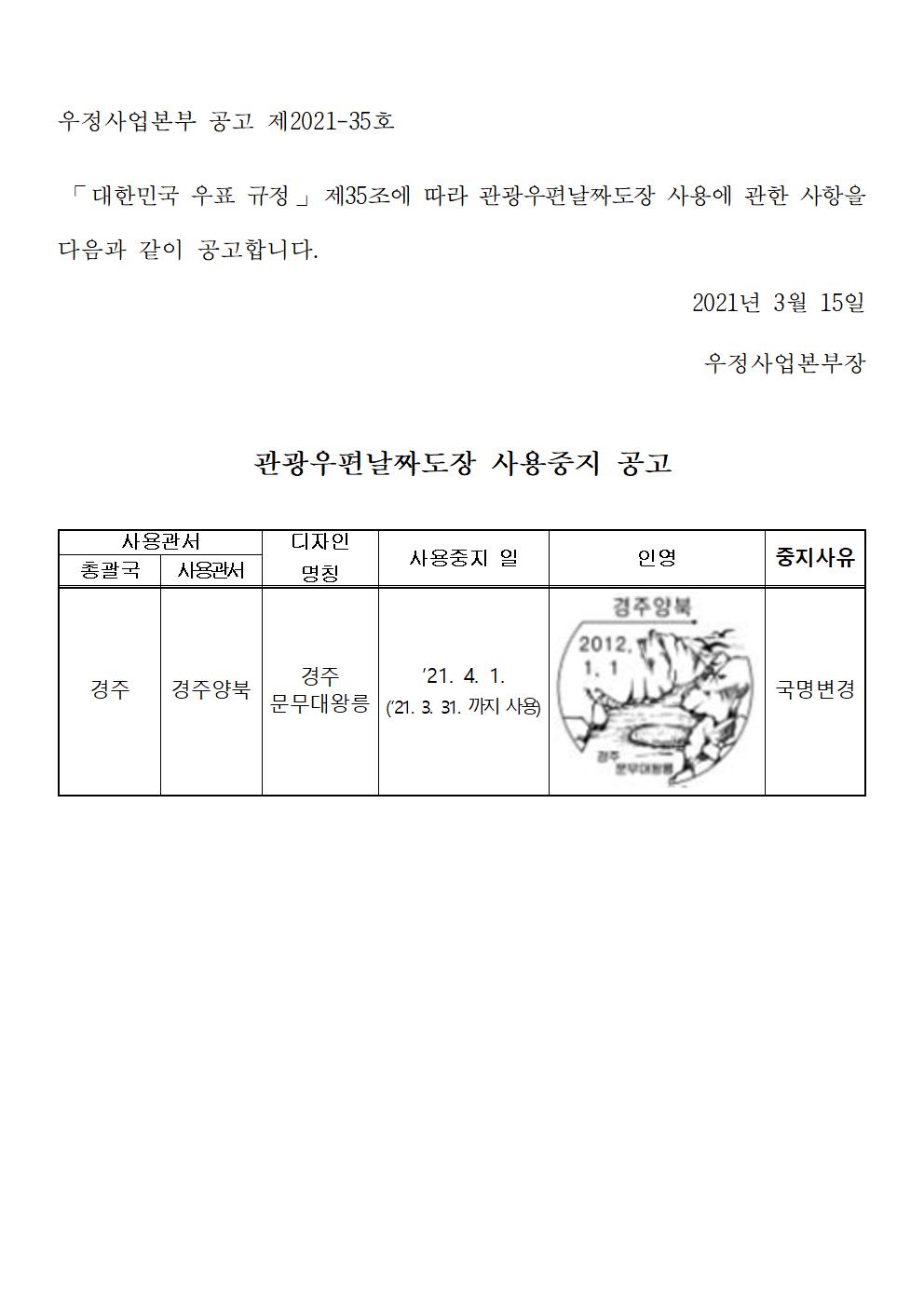 우정사업본부 공고 제2021-35호001.jpg