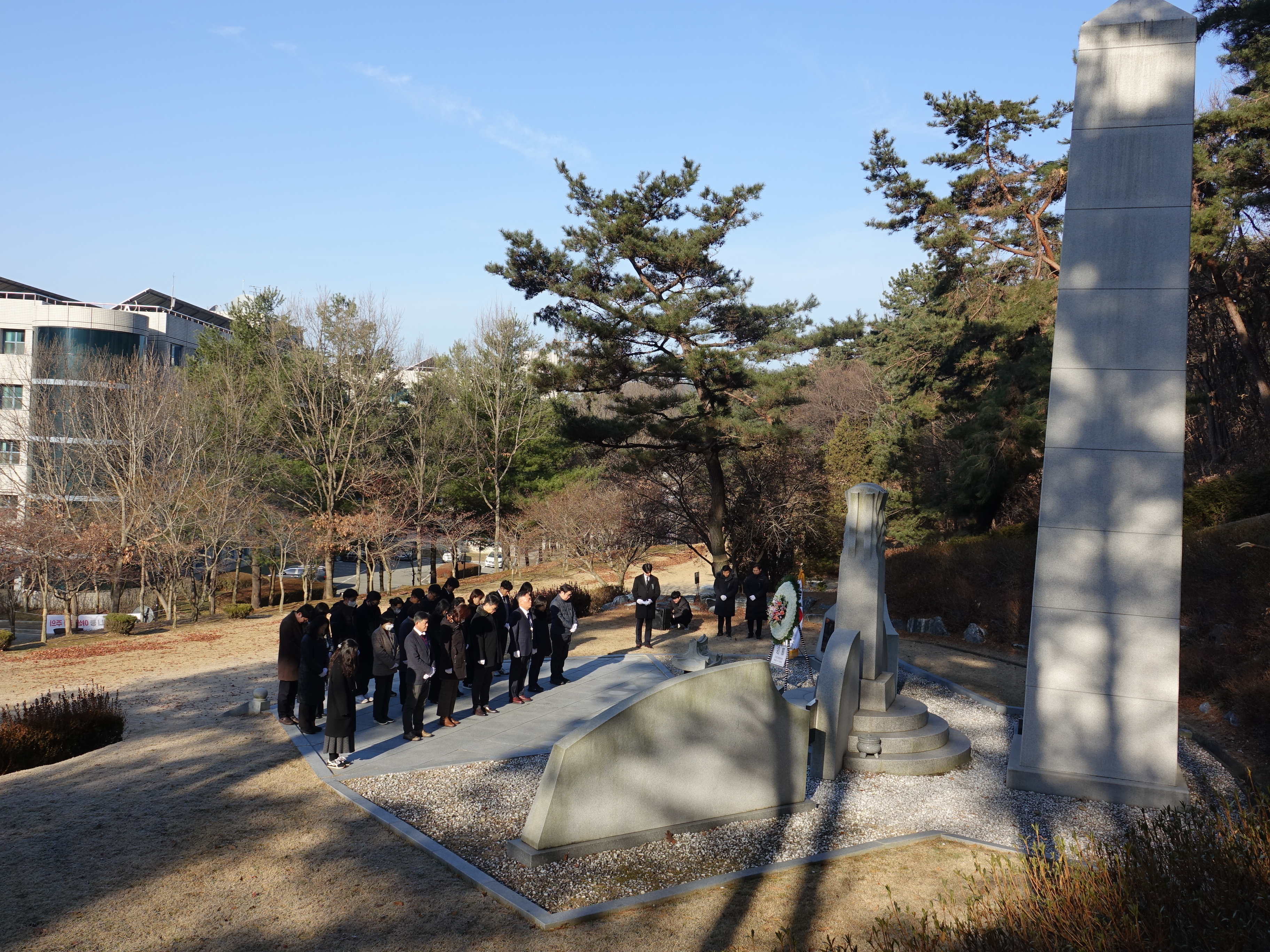 신년 순직 우정인 추모식 개최(1.2.)