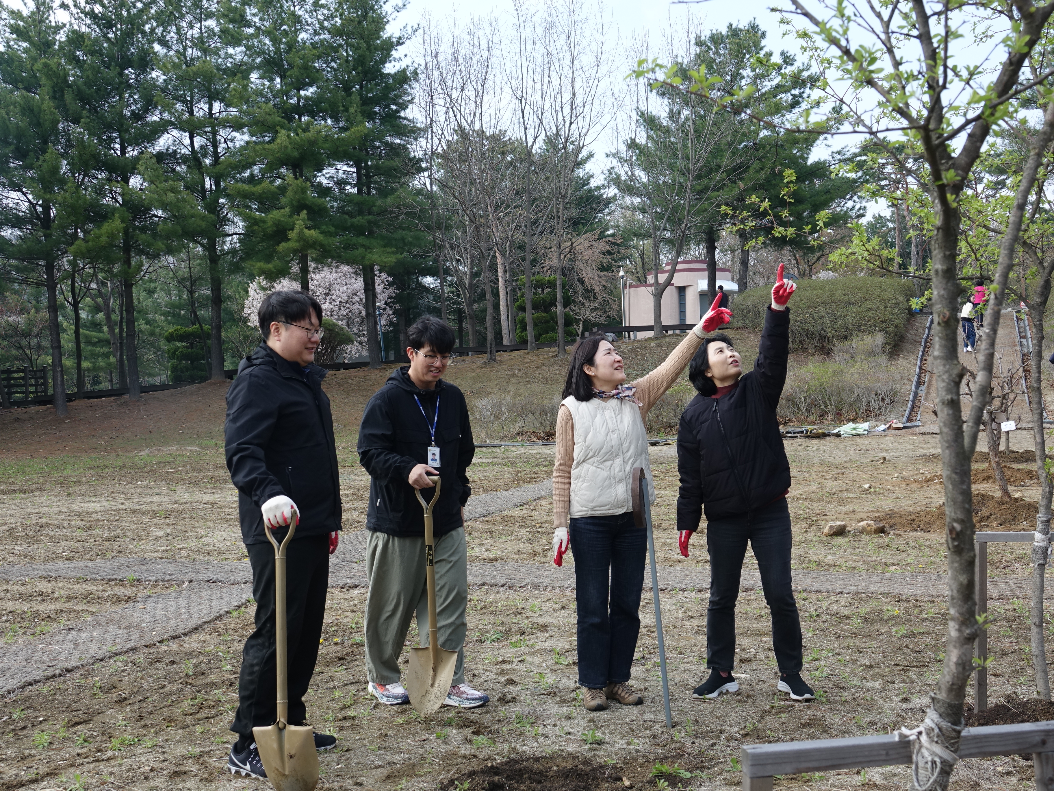 2025년 우정인재개발원 식목 행사